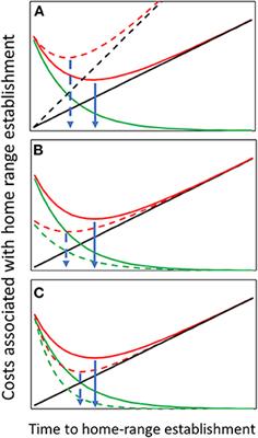 Finding a Home: Stopping Theory and Its Application to Home Range Establishment in a Novel Environment